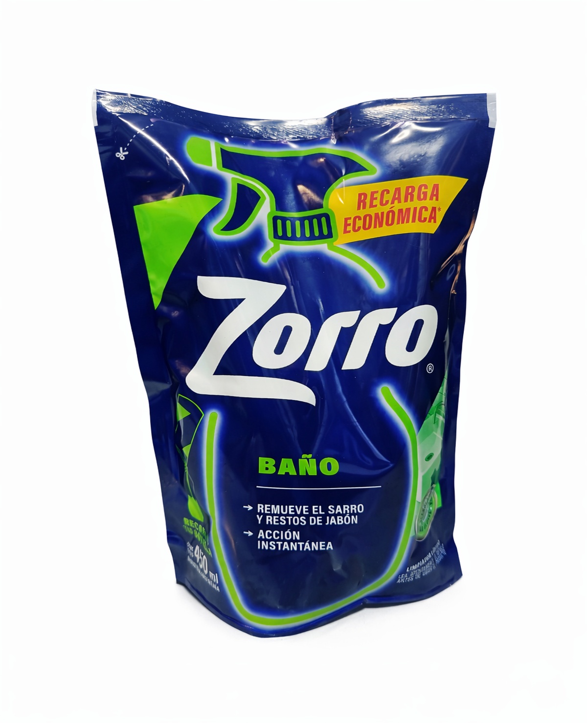 Limpiador Liquido Zorro Baño D/P 450 Ml